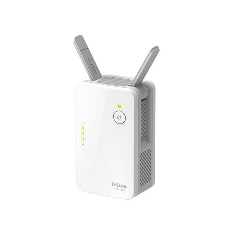 D-Link | AC1300 Wi-Fi Range Extender | DAP-1620 | 802.11ac | 400+867 Mbit/s | 10/100/1000 Mbit/s | Ethernet LAN (RJ-45) ports 1 - 3